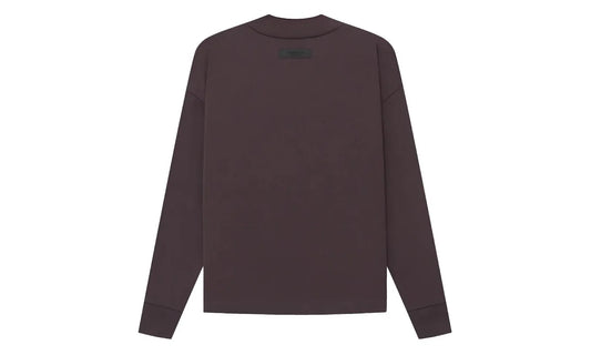 Fear of God Essentials LS Tee Plum - FOG-FOGELT-PLUM
