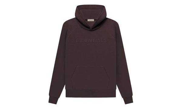 Fear of God Essentials Waffle Raglan Hoodie Plum - FOG-FOGEWR-PLUM