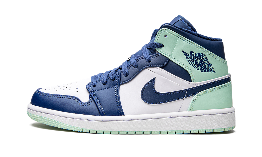 Air Jordan 1 Mid Mystic Navy Mint Foam