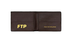 FTP Logo Repete Wallet Brown - FTP-FTLRWB-BROWN