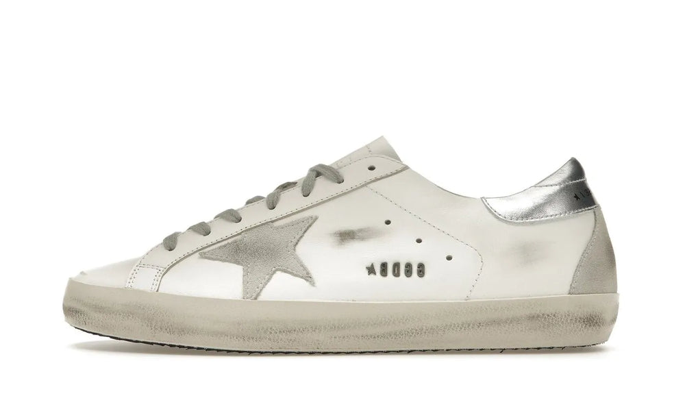 Golden Goose Super-Star White Silver - GMF00102.F000317.10273