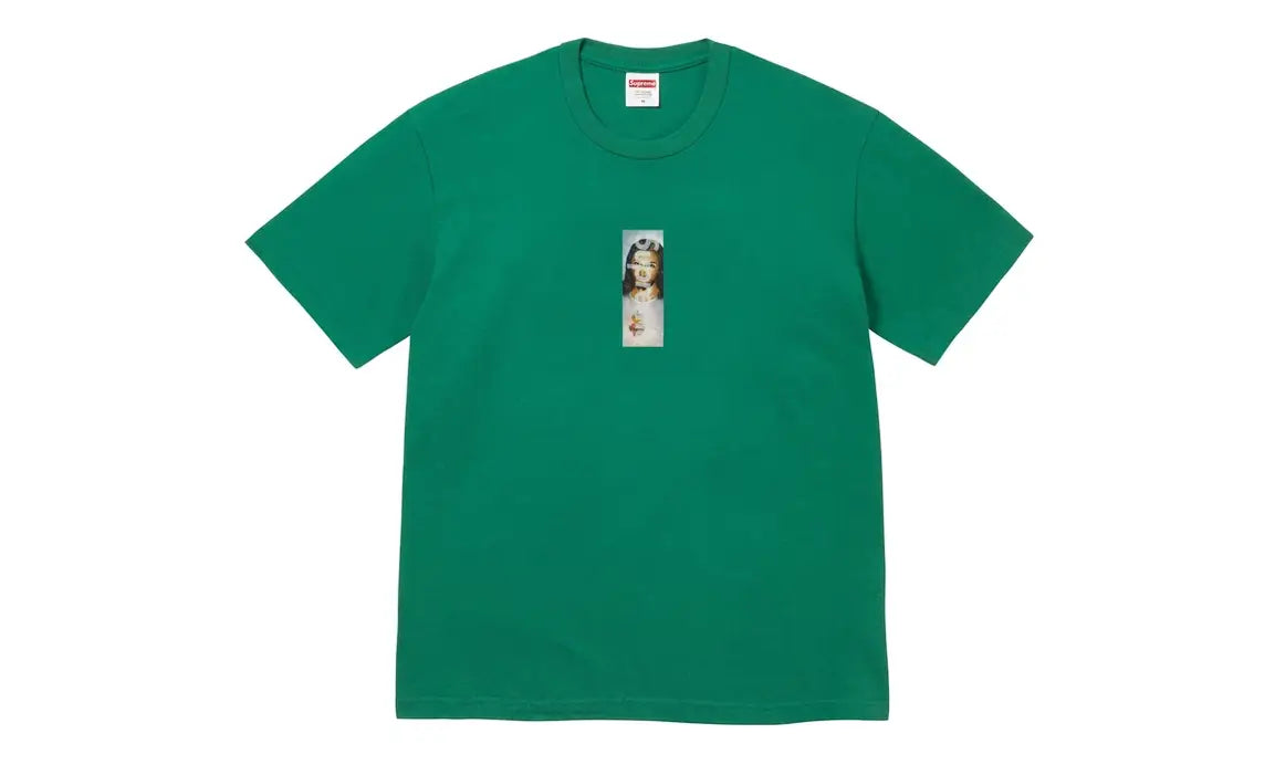 Supreme Prayer Card Box Logo Tee Light Pine