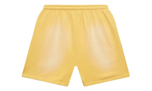 Hellstar Flame Shorts Yellow