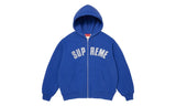 Supreme Supreme Arc Thermal Lined Zip Up Hooded Sweatshirt Royal