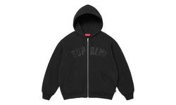 Supreme Supreme Arc Thermal Lined Zip Up Hooded Sweatshirt Black
