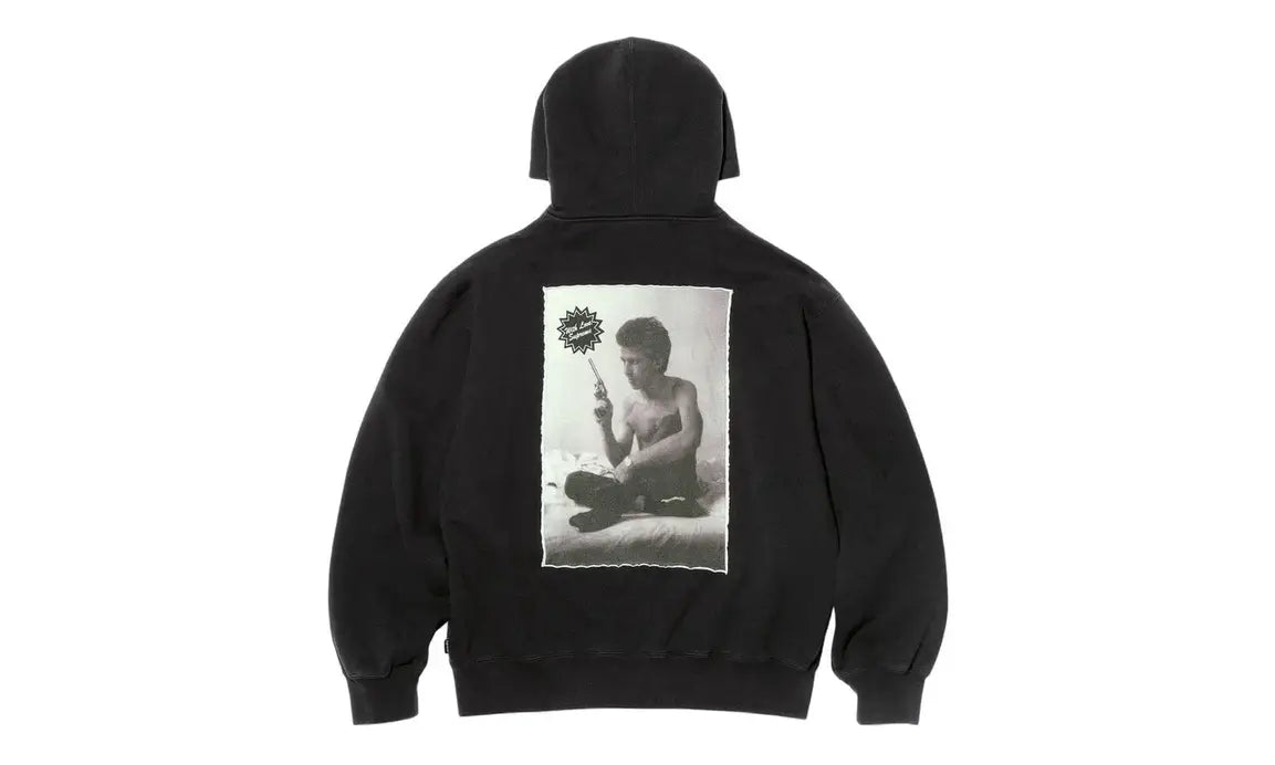 Supreme Supreme Larry Clark Zip Up Hooded Sweatshirt Black