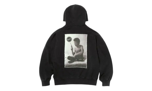 Supreme Supreme Larry Clark Zip Up Hooded Sweatshirt Black
