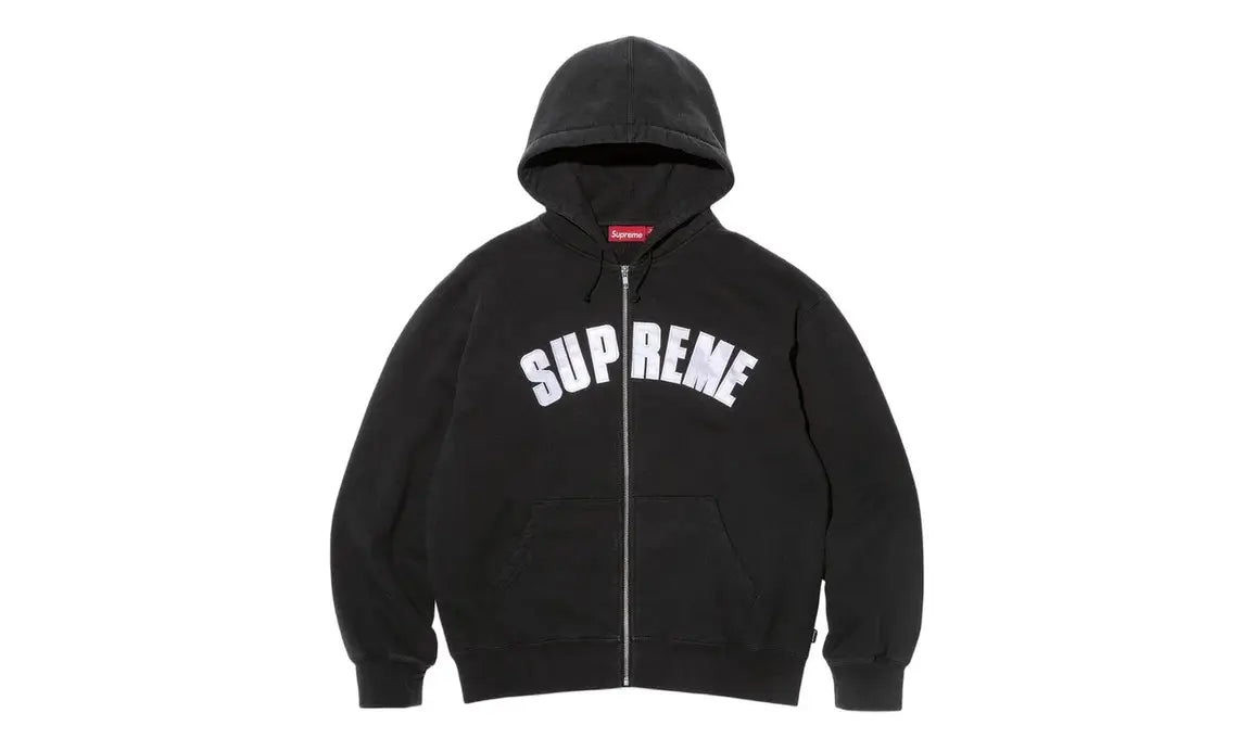 Supreme Supreme Larry Clark Zip Up Hooded Sweatshirt Black