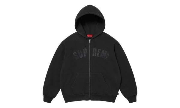 Supreme Arc Thermal Lined Zip Up Hooded Sweatshirt Black - Aplug