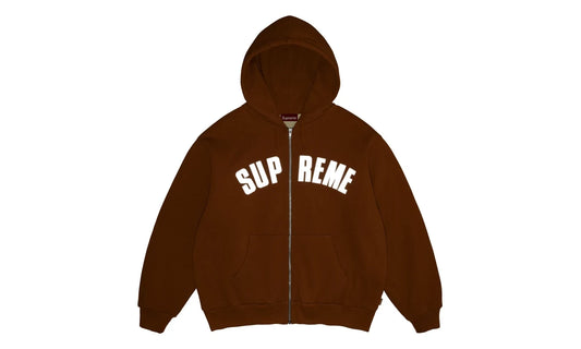 Supreme Supreme Arc Thermal Lined Zip Up Hooded Sweatshirt