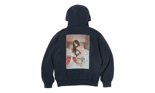 Supreme Supreme Larry Clark Zip Up Hooded Sweatshirt Navy