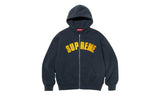 Supreme Supreme Larry Clark Zip Up Hooded Sweatshirt Navy