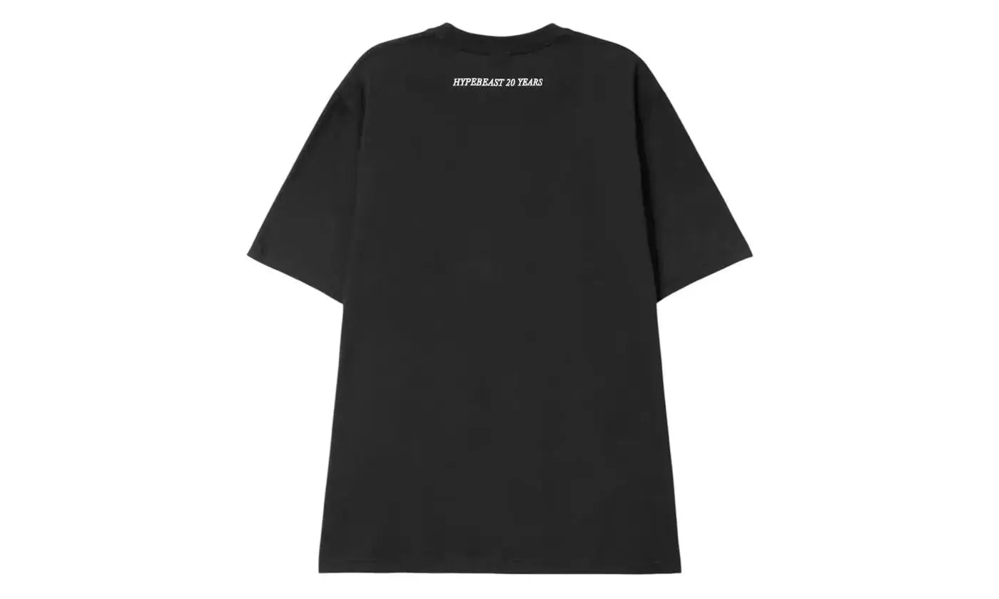 Hypebeast x Supreme 20th Anniversary T-shirt Black