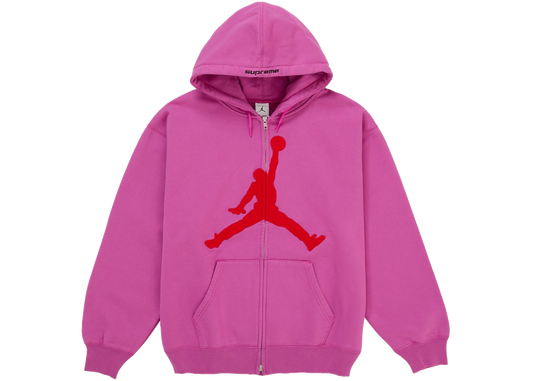 Supreme Jordan Hooded Sweatshirt (SS26) Pink
