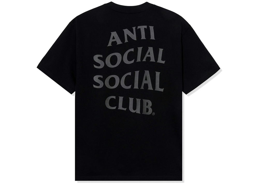 Anti Social Social Club Same But Different Premium Heavyweight Tee Black