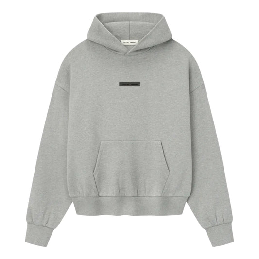Fear of God Essentials Classic Fleece Hoodie Concrete Heather
