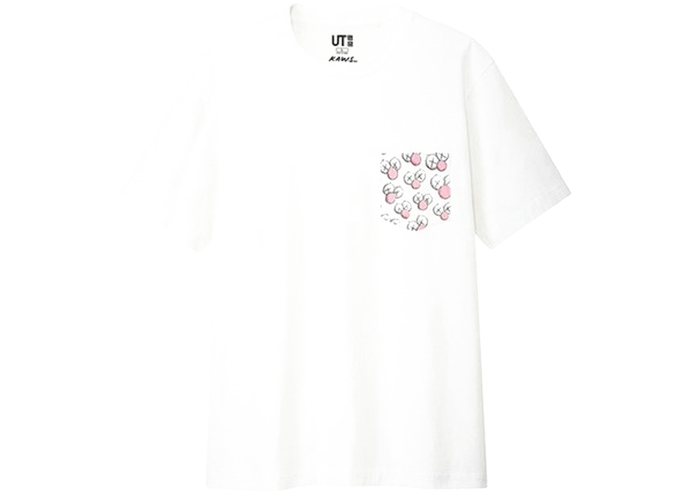 KAWS x Uniqlo BFF Pocket Tee (US Sizing) White