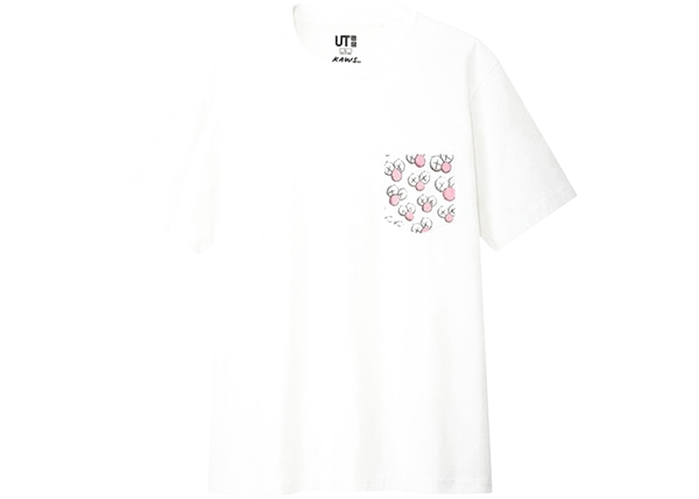 KAWS x Uniqlo BFF Pocket Tee (US Sizing) White