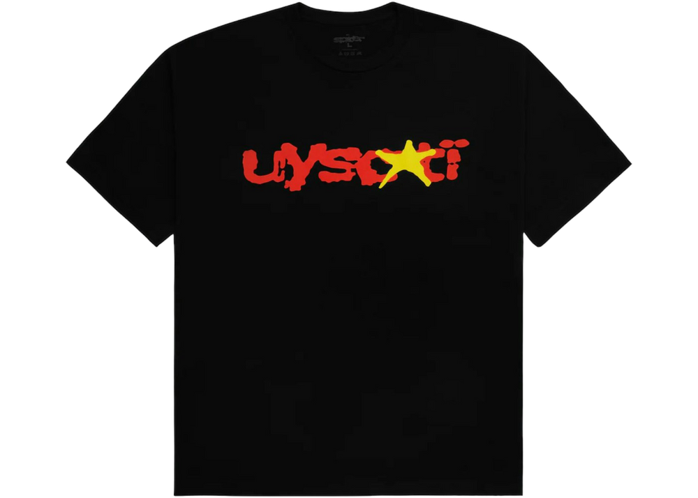 Sp5der x UY SCUTI Tee Black/Red