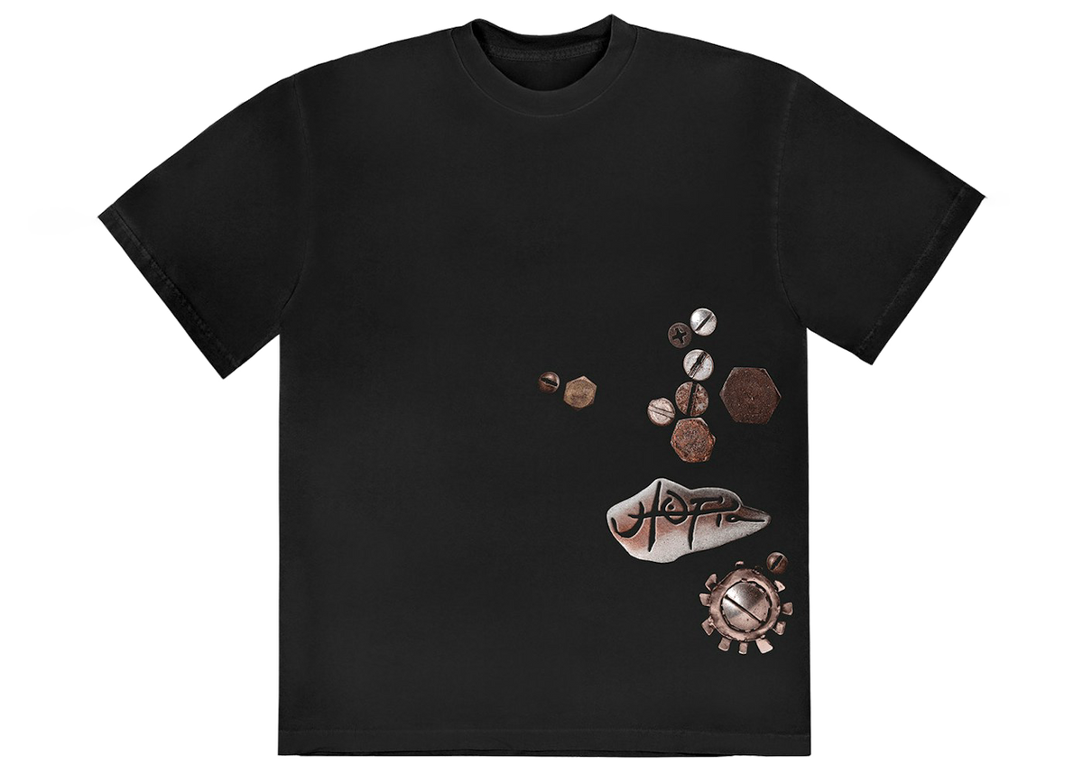 Travis Scott Utopia B5 Tee Black