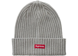 Supreme Overdyed Beanie (SS26) Heather Grey