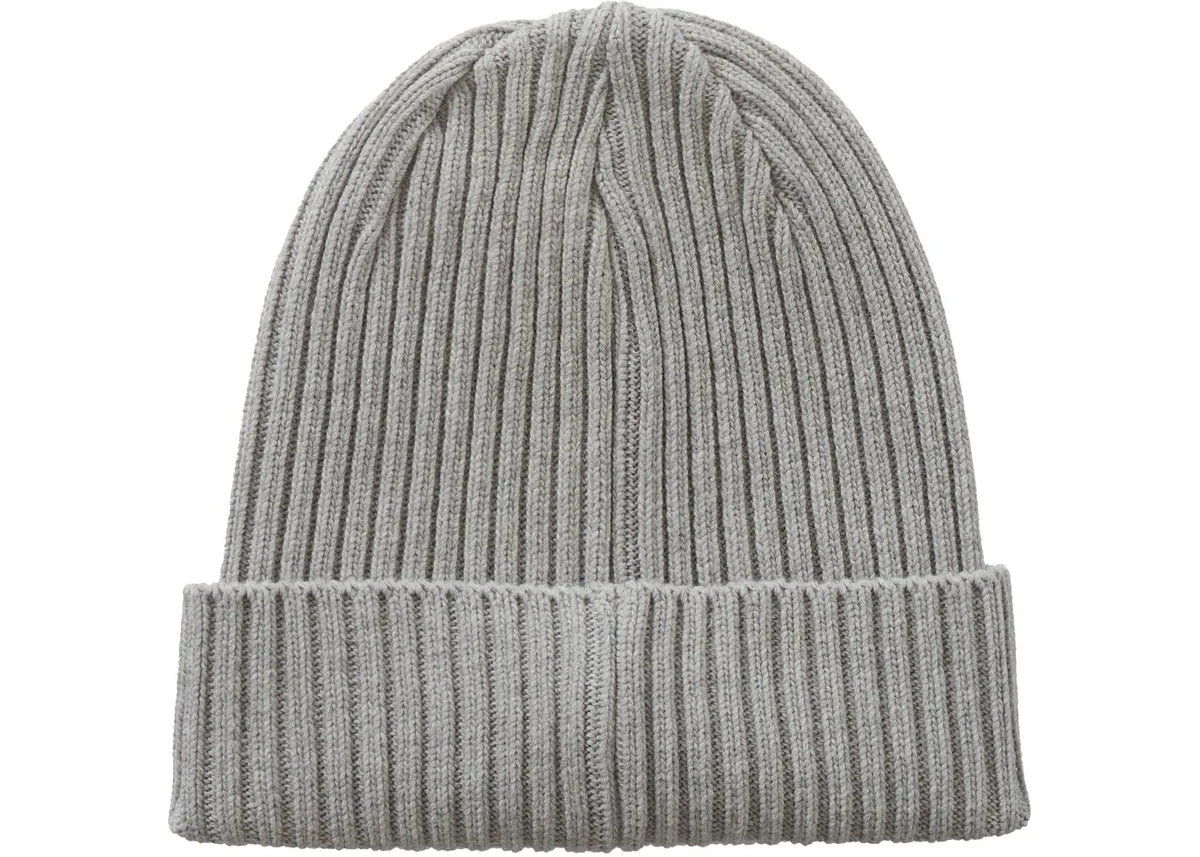 Supreme Overdyed Beanie (SS26) Heather Grey