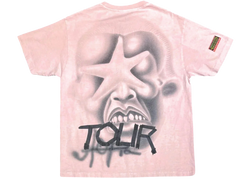 Travis Scott Utopia Circus Maximus Pink Star Tee Pink