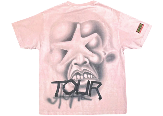 Travis Scott Utopia Circus Maximus Pink Star Tee Pink