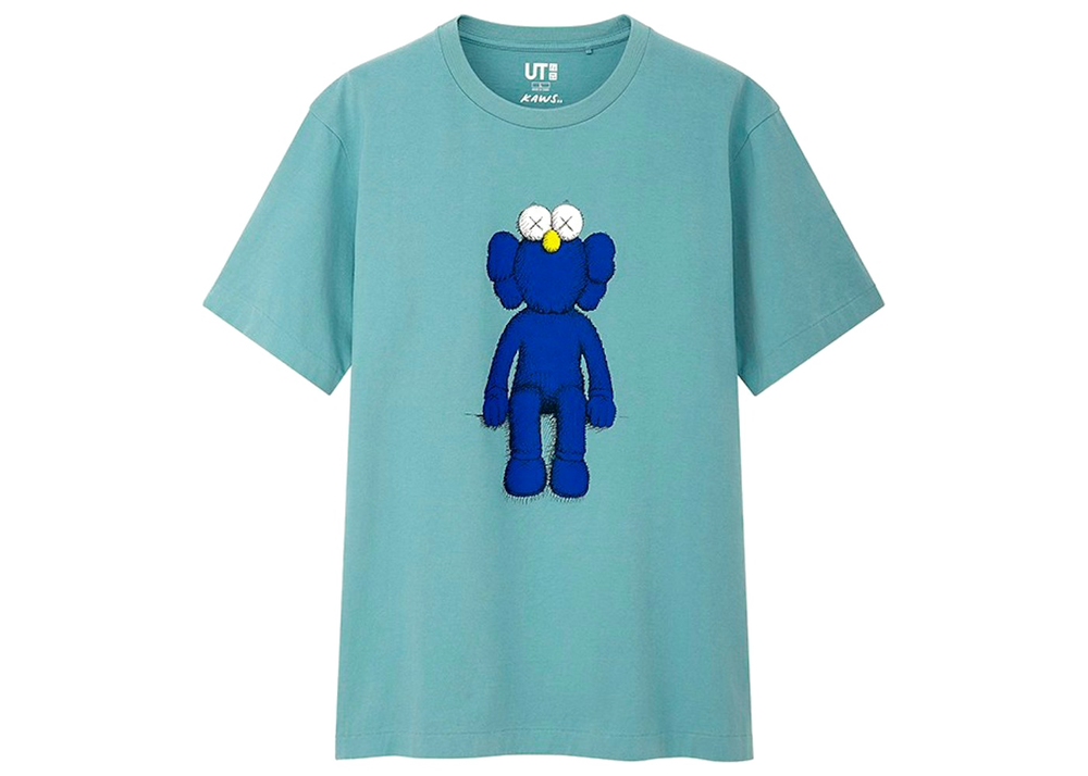 KAWS x Uniqlo Blue BFF Tee (US Sizing) Green