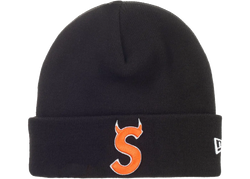 Supreme New Era Devil S Logo Beanie Black