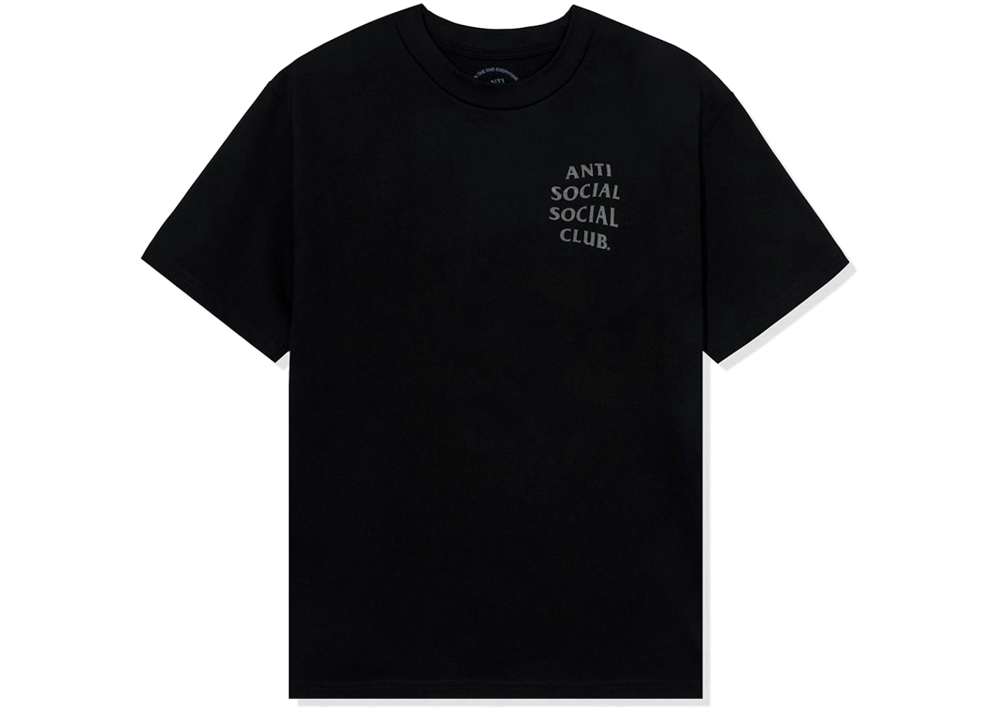 Anti Social Social Club Same But Different Premium Heavyweight Tee Black