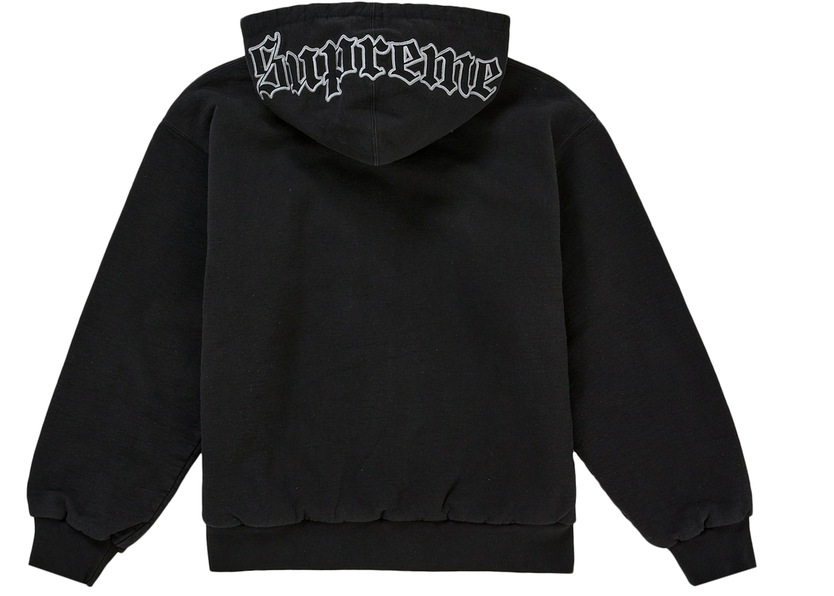 Supreme Chicago White Sox Zip Up Hooded Sweatshirt Black
