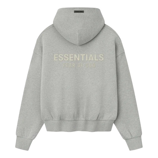 Fear of God Essentials Classic Fleece Hoodie Concrete Heather