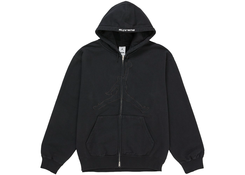 Supreme Jordan Hooded Sweatshirt (SS26) Black
