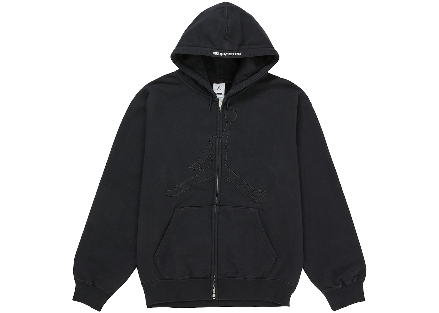 Supreme Jordan Hooded Sweatshirt (SS26) Black