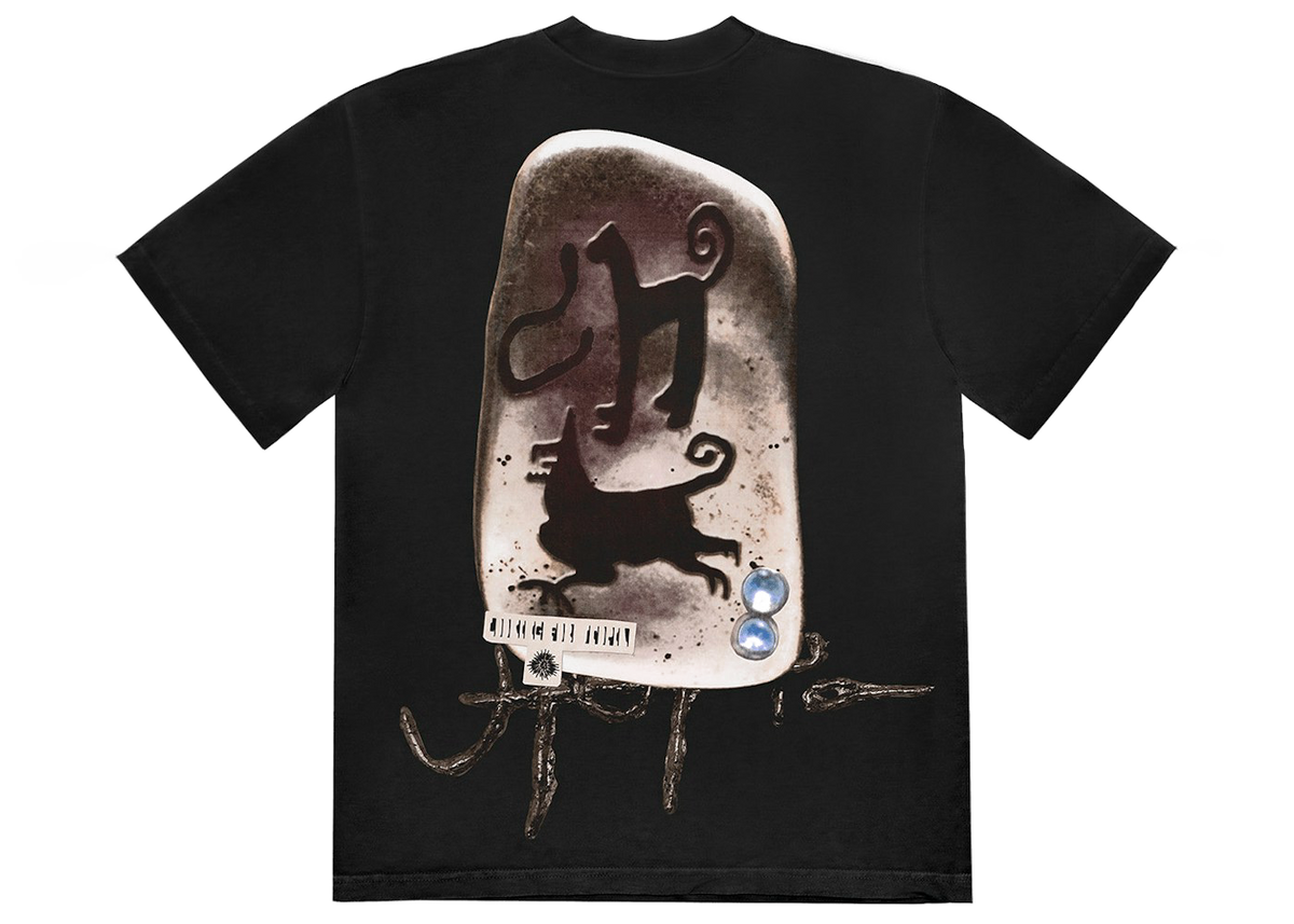Travis Scott Utopia B5 Tee Black