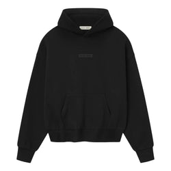 Fear of God Essentials Classic Fleece Hoodie Jet Black