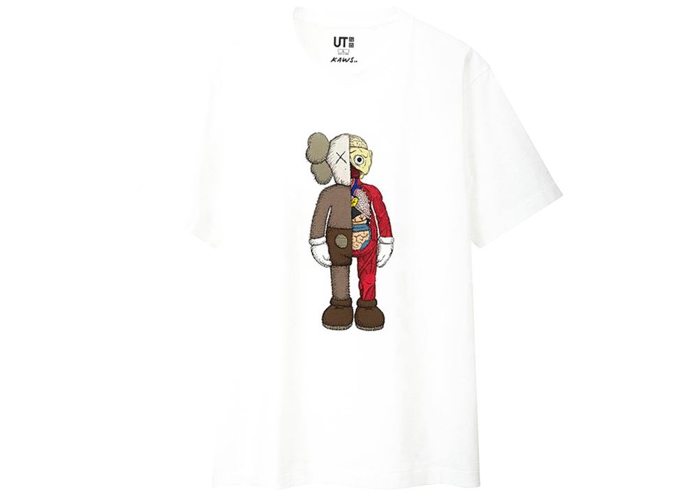 KAWS x Uniqlo Flayed Tee (US Sizing) White