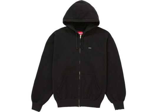 Supreme Small Box Zip Up Hooded Sweatshirt (FW25) Black