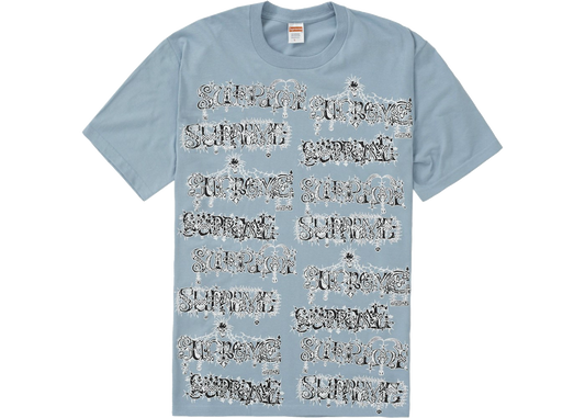 Supreme Wombat Tee Dusty Blue