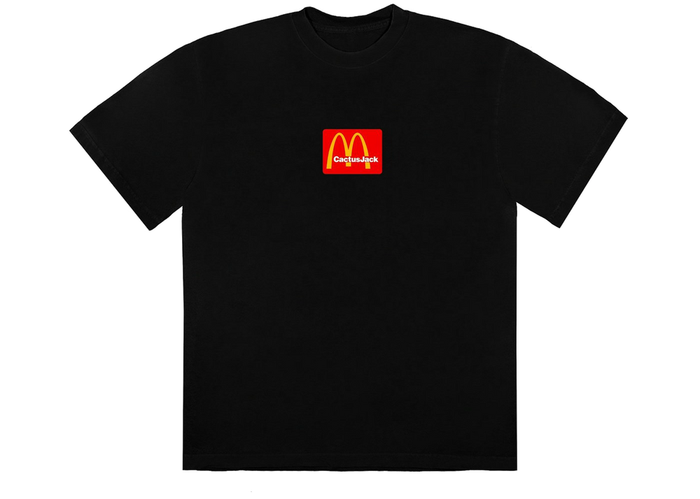 Travis Scott x McDonald's Sesame II T-Shirt Black/Red