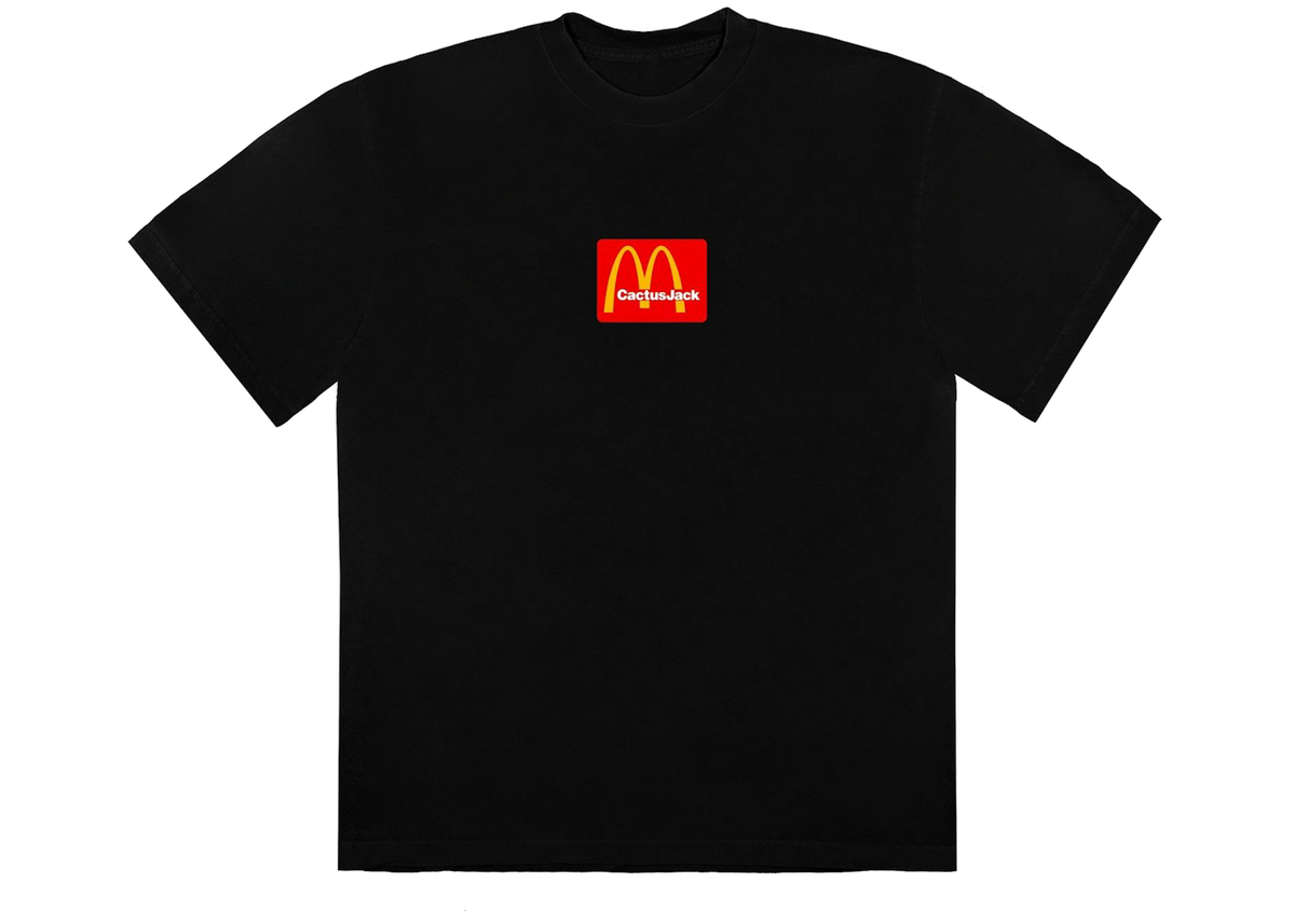 Travis Scott x McDonald's Sesame II T-Shirt Black/Red