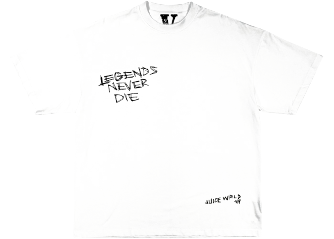 Juice Wrld x Vlone Legends Never Die T-Shirt White