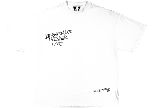 Juice Wrld x Vlone Legends Never Die T-Shirt White