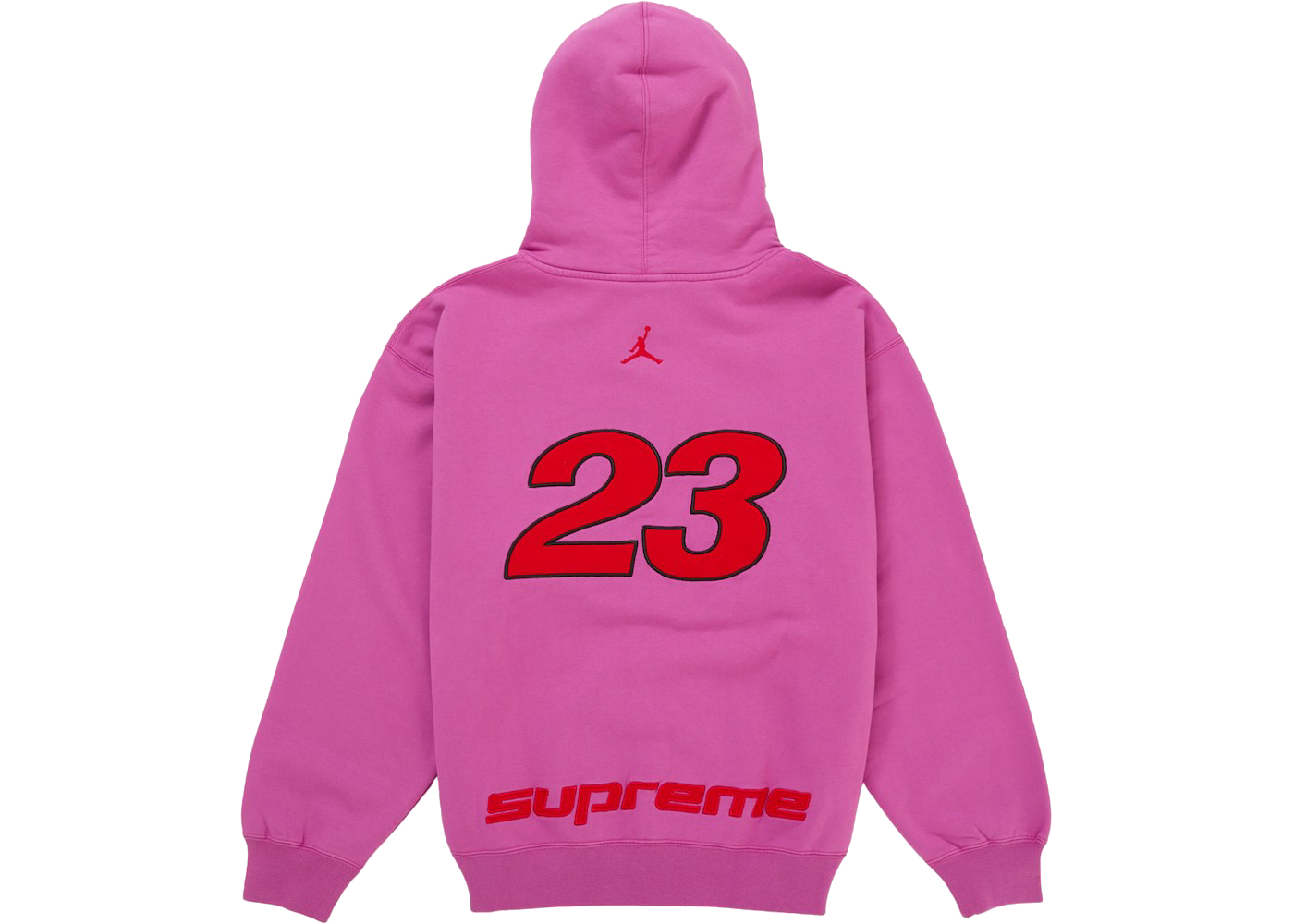 Supreme Jordan Hooded Sweatshirt (SS26) Pink