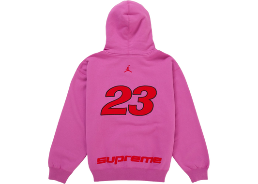 Supreme Jordan Hooded Sweatshirt (SS26) Pink