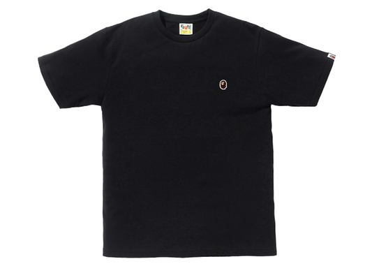 BAPE Ape Head One Point Tee Black