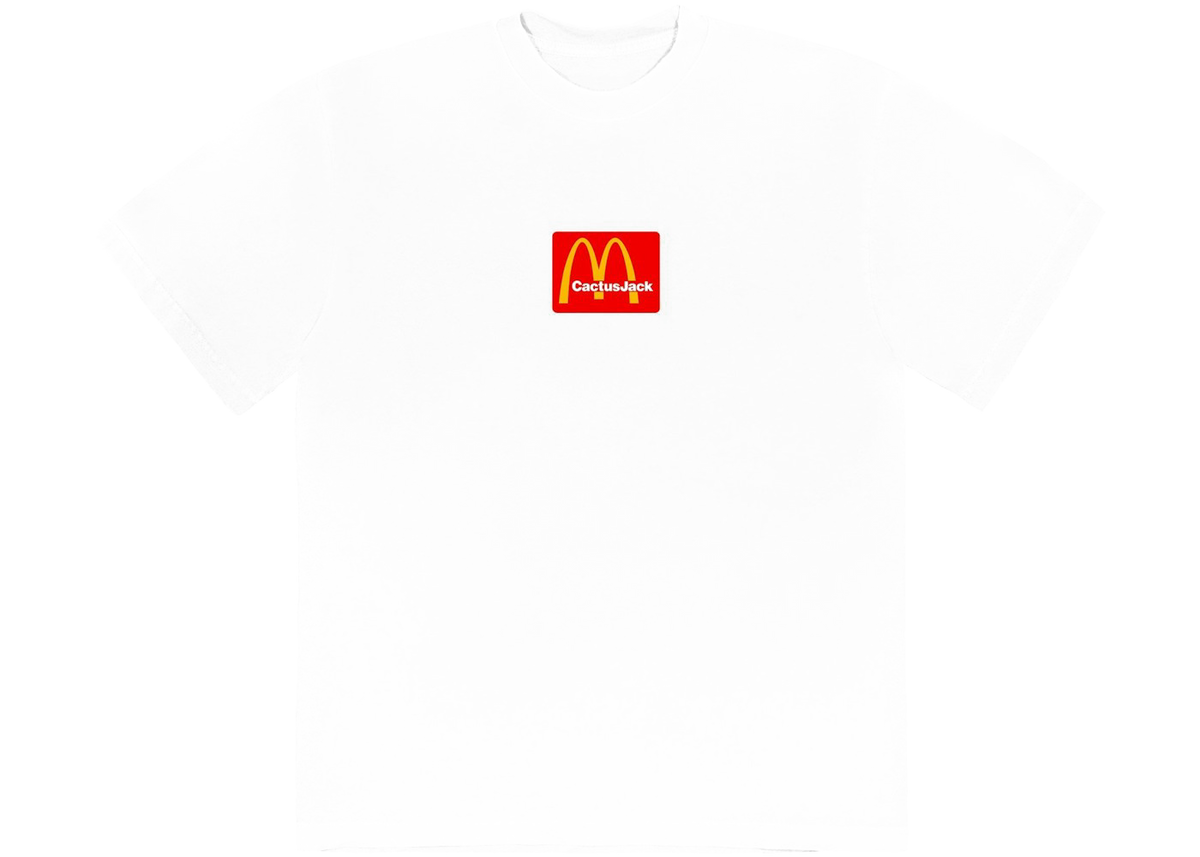Travis Scott x McDonald's Sesame T-Shirt White