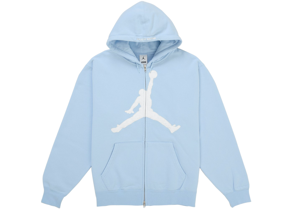 Supreme Jordan Hooded Sweatshirt (SS26) Blue