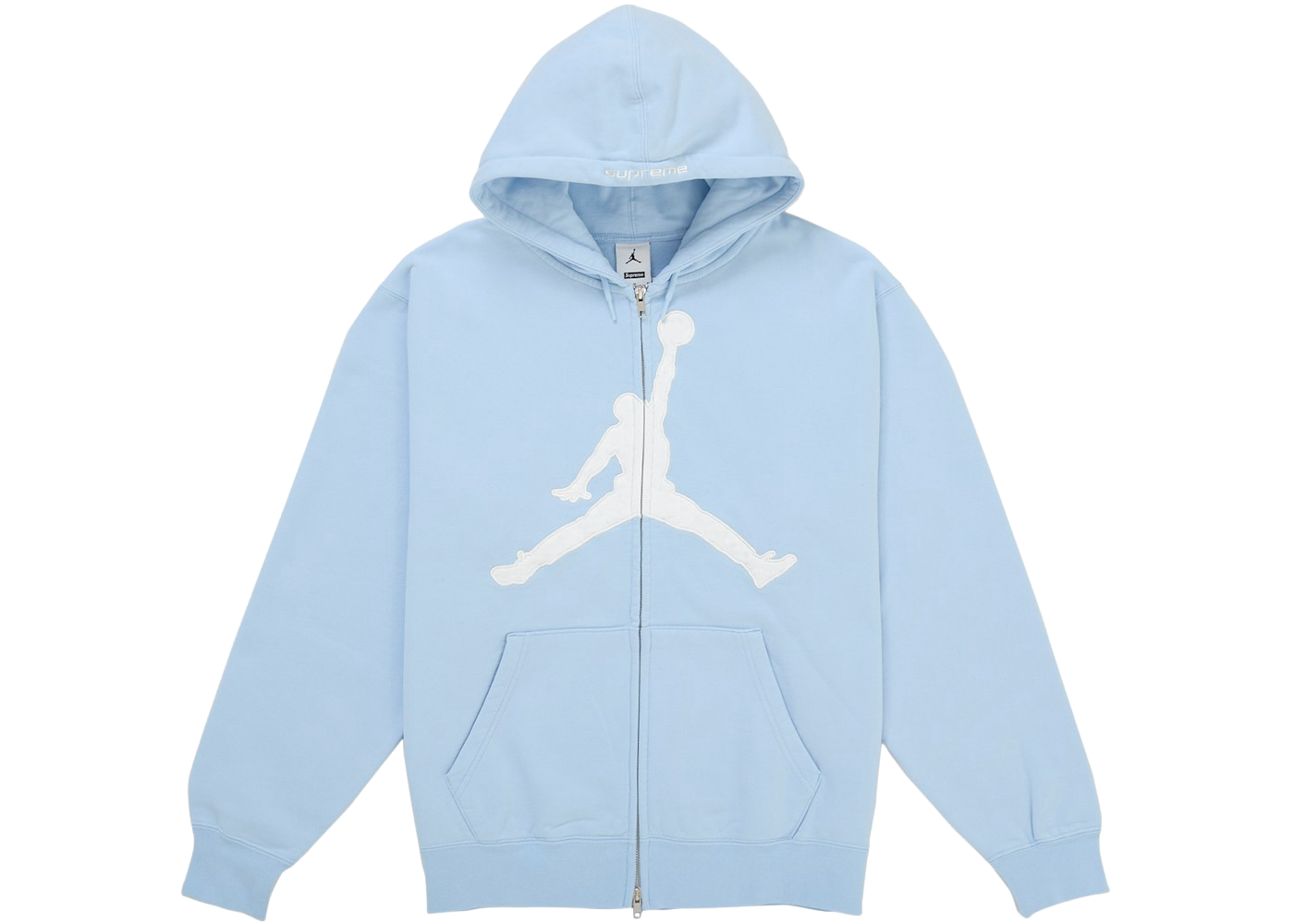 Supreme Jordan Hooded Sweatshirt (SS26) Blue